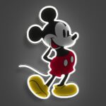 Neon Yellowpop Disney Mickey Full Body
