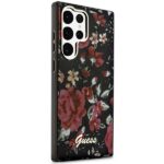Guess GUHCS23LHCFWSA S23 Ultra S918 khaki hardcase Flower Collection - imagine 4