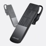 USAMS Bluetooth 5.0 BT2 headset black BHUBT201 (USAMS-BT2) - imagine 2