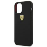 Ferrari FESSIHCP12SBK iPhone 12 mini 5,4" black hardcase On Track Silicone - imagine 6
