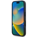 BMW BMHMP16S23PUSPK iPhone 16 6.1" black hardcase M Perforated And Stitched Line MagSafe - imagine 5