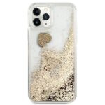 Guess GUOHCN58GLHFLGO iPhone 11 Pro gold hardcase Glitter Charms - imagine 5