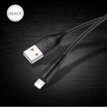 USAMS U18 Lightning 2A Fast Charge Cable 1m black SJ266USB01 (US-SJ266) - imagine 7