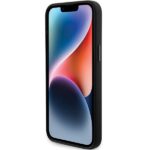 Karl Lagerfeld KLHCP15XSMHCNPK iPhone 15 Pro Max 6.7" black Silicone Choupette Metal Pin - imagine 5