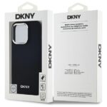 DKNY DKHMP14LPSCMCLK iPhone 14 Pro 6.1" black hardcase Plain Logo MagSafe - imagine 8