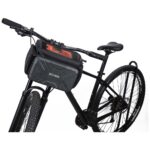 WILDMAN GS6 3L Bike Frame Bag Bike Holder Dark Green - imagine 6