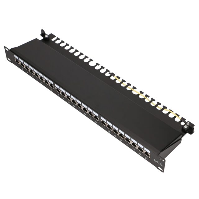 Extralink CAT6A STP | Patchpanel | 24 port - imagine 6