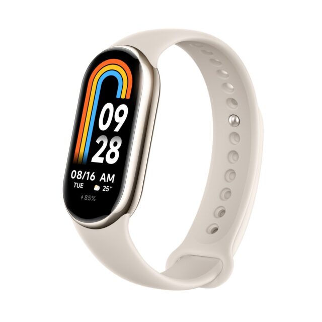 Xiaomi Smart Band 8 Graphite Gold | Smartband | Bluetooth 5.1, 190mAh, 1.62", 5 ATM, accelerometer, gyroscope, PPG sensor - imagine 3