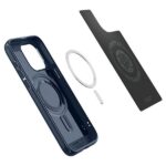Spigen Mag Armor iPhone 15 Pro Max 6.7" MagSafe navy blue ACS06598 - imagine 8