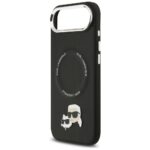 Karl Lagerfeld Karl & Choupette Pins MagSafe Case for iPhone Air Black - imagine 6
