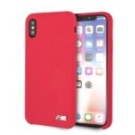 BMW BMHCPXMSILRE iPhone X/Xs hardcase case  red Silicone M Collection