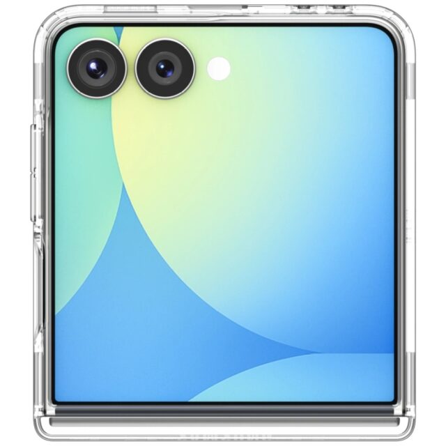 Case Spigen Ultra Hybrid Pro Mag MagSafe for Samsung Galaxy Z Flip7 transparent - imagine 6