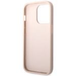 Guess GUHCP15L4GMGPI iPhone 15 Pro 6.1" pink hardcase 4G Big Metal Logo - imagine 7