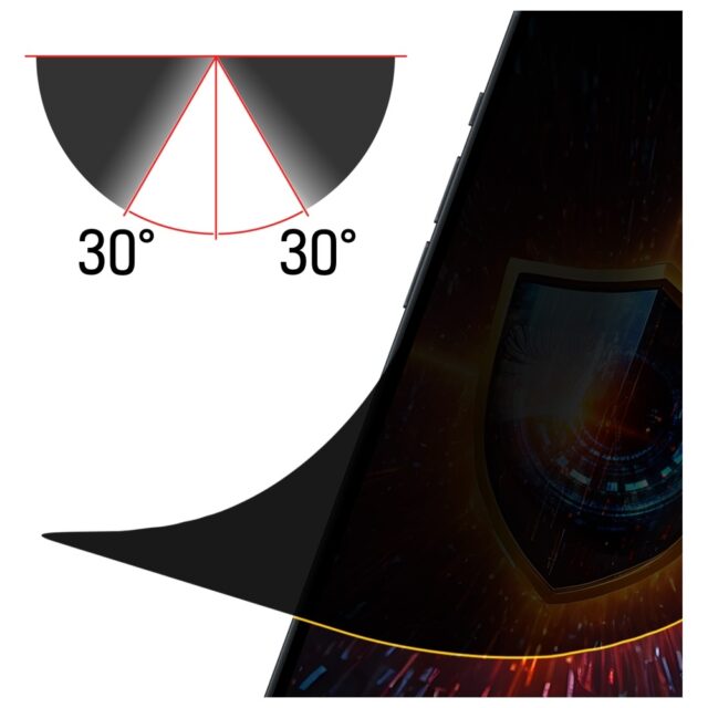 3MK Silky Matt Privacy Screen Protector for Apple iPhone 14 Pro Max - imagine 2