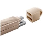 Cable Bazic GoCharge Alucable 4in1 (USB-A/USB-C - USB-C/Lightning) 15cm 60W 3A PD Fast Charge gold - imagine 5