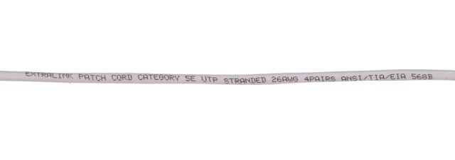 Extralink Kat.5e UTP 0.5m | LAN Patchcord | Copper twisted pair - imagine 5