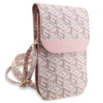 Guess Bag GUWBHGCFSEP pink GCube Stripe - imagine 3