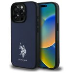 US Polo USHCP15XPGEV iPhone 15 Pro Max 6,7" navy Leather Embroidered DH Color