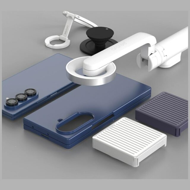 Case Araree Aero Flex M MagSafe Qi2 for Samsung Galaxy Z Fold7 black - imagine 8