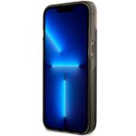 Guess GUHCP14SLC4PSGK iPhone 14 / 15 / 13 6.1" black hardcase Liquid Glitter 4G Transculent - imagine 5