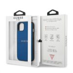 Guess GUHCP13SPSASBBL iPhone 13 mini 5,4" blue Saffiano Strap - imagine 8