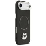 Karl Lagerfeld Choupette Pin MagSafe Case for iPhone Air Black - imagine 4