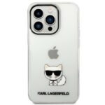 Karl Lagerfeld KLHCP14LCTTR iPhone 14 Pro 6,1" hardcase transparent Choupette Body - imagine 3