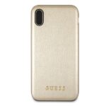 Guess GUHCI65IGLGO iPhone Xs Max gold hard case Iridescent - imagine 2