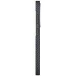Case PITAKA Ultra-Slim MagSafe for Samsung Galaxy S25 black grey - imagine 4