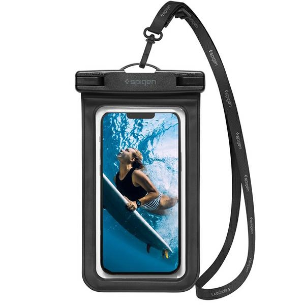 cps-a99fb30d90b2c2d22ad11699830377fb-2025-12-07-04-03-06 Spigen Waterproof Case A601 Universal Black AMP04525 - imagine 1