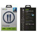 ENERGEA Nyloflex USB - Lightning Cable Charge and Sync C89 MFI 1.5m blue - imagine 8