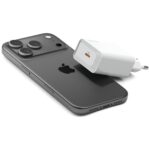 Wall charger USAMS T69 20W USB-C white - imagine 3