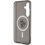 Karl Lagerfeld KLHMS24SHGKCNOK S24 S921 black hardcase IML Karl&Choupette MagSafe - imagine 7