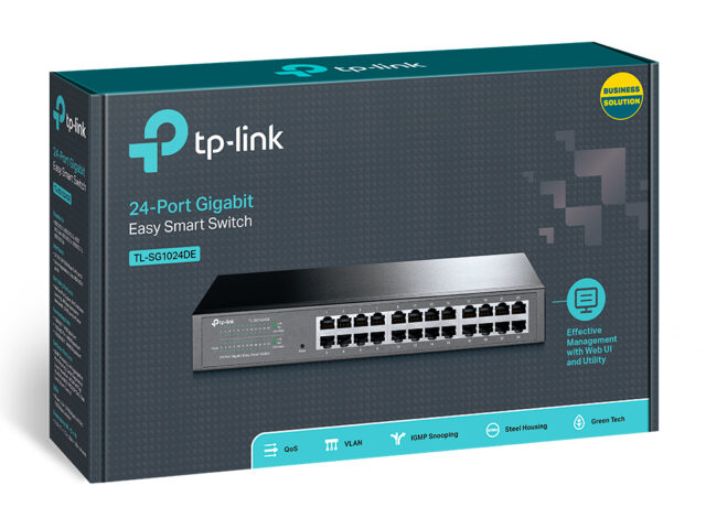 TP-Link TL-SG1024DE | Switch | 24x RJ45 1000Mb/s, Rack/Desktop, Managed - imagine 4