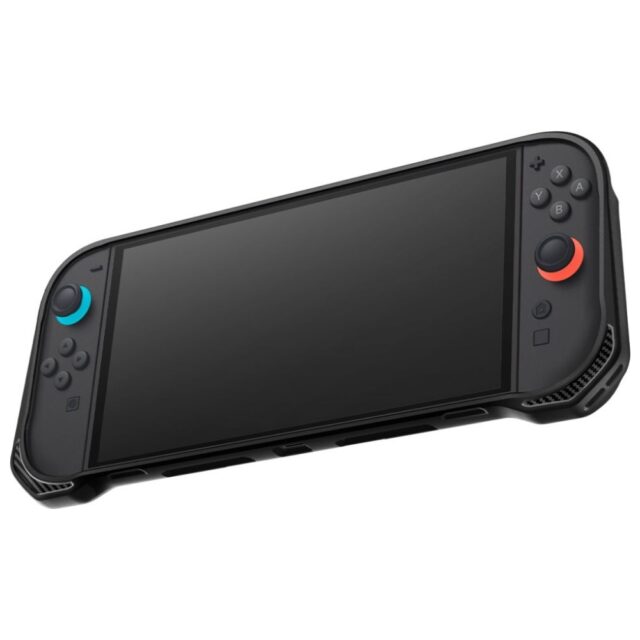 Case Spigen Rugged Armor for Nintendo Switch 2 black - imagine 2
