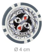 EXTRALINK ZESTAW DO POKERA PREMIUM 300 ŻETONÓW 2 TALIE KOŚCI WALIZKA - imagine 5