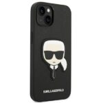 Karl Lagerfeld KLHCP14MSAPKHK iPhone 14 Plus / 15 Plus 6,7" black hardcase Saffiano Karl`s Hea - imagine 4