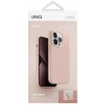 UNIQ Lino Hue Case iPhone 14 Pro 6,1" Magclick Charging blush pink - imagine 7