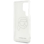 Case Karl Lagerfeld Rhinestones Karl Head Logo Samsung Galaxy S25 Ultra transparent - imagine 7