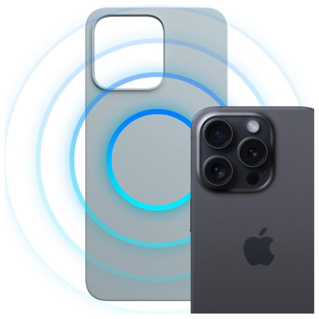 3MK Hardy MagSilicone Case for Apple iPhone 13 Pro Max Blue - imagine 3