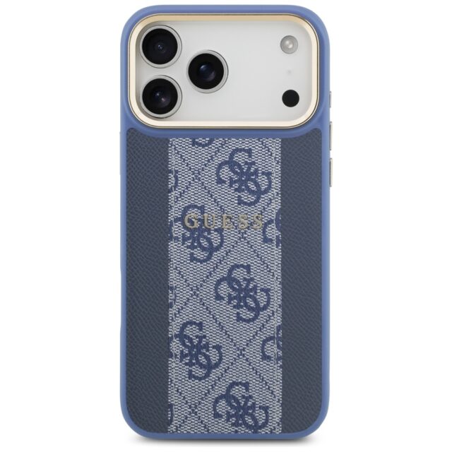 Case Guess 4G Stripe MagSafe for iPhone 17 Pro Max blue - imagine 3