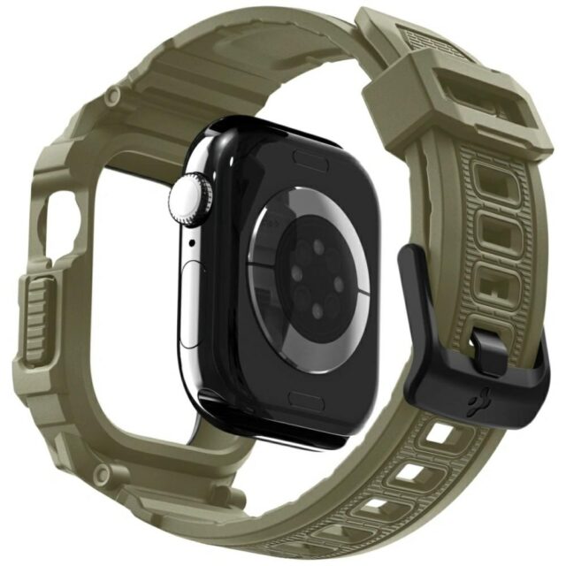 Pasek Spigen Rugged Armor Pro V2 do       Apple Watch 10 / 11 46mm khaki - imagine 8