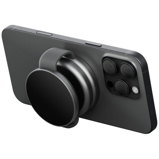 Wireless charger Energea Alumag Trio 3in1 Qi2 15W graphite - imagine 2