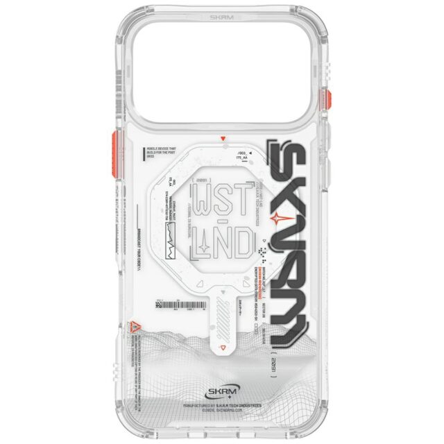 Skinarma Sonix Case for iPhone 17 Pro Max Magnetic Charging Transparent - imagine 4