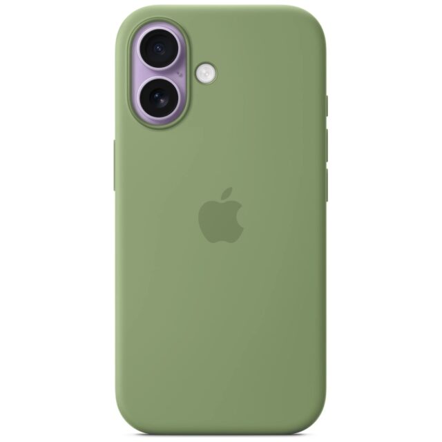 Case Apple Silicone Case MagSafe for iPhone 17 green - imagine 2