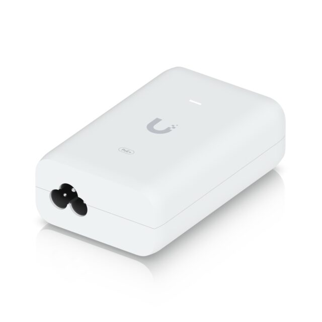 Ubiquiti U-PoE-AT | PoE Injector | 30W PoE+ (802.3at) - imagine 3