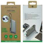4smarts Powerbank Enterprise 20000mAh    130W z wbudowanym kablem USB-C szary/space grey 541134 - imagine 3