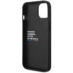 BMW BMHCP15S22PVTK iPhone 15 / 14 / 13 6.1" black hardcase M Quilted Tricolor - imagine 7