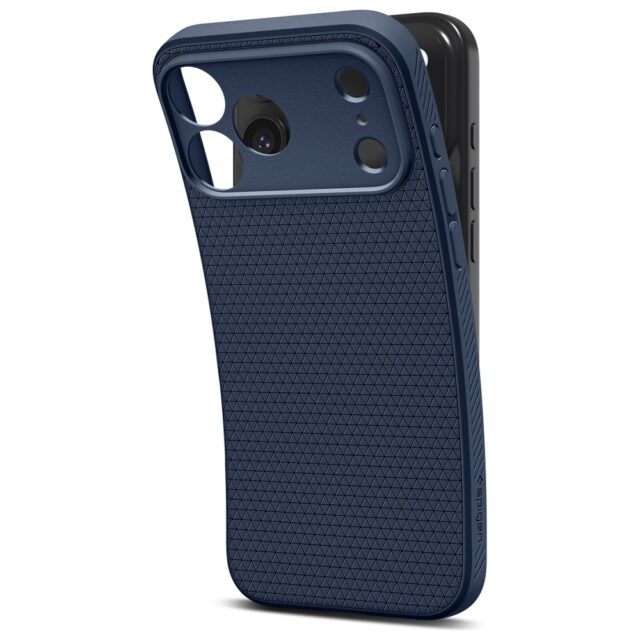 Spigen Liquid Air Case for iPhone 17 Pro Blue - imagine 6