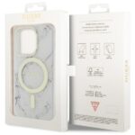 Guess GUHMP14LPCUMAH iPhone 14 Pro 6.1" white hardcase Marble MagSafe - imagine 8